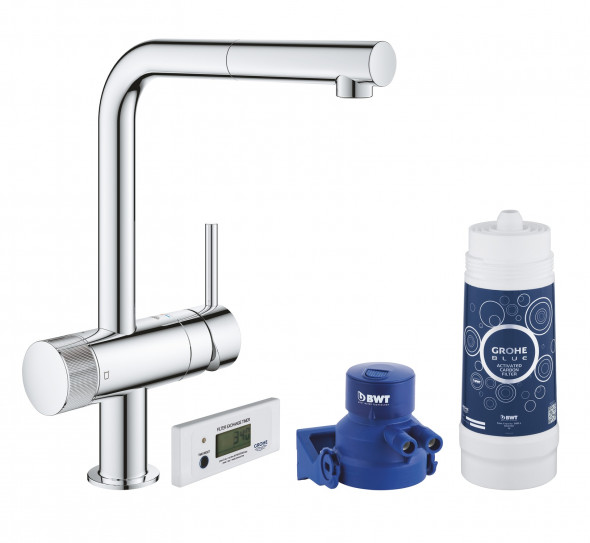 Zestaw startowy Grohe Blue Pure Minta chrom 30382000