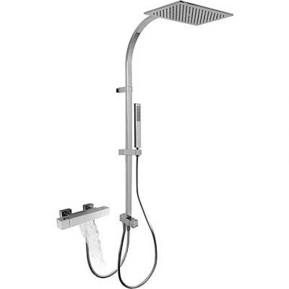 Zestaw termostatyczny wannowy Tres Slim 20238502