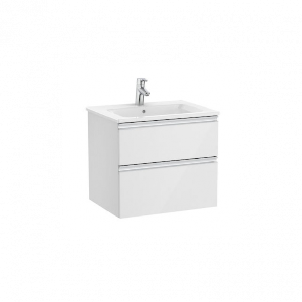 Zestaw unik Roca Gap 60 cm, szafka z umywalką biały A851476806