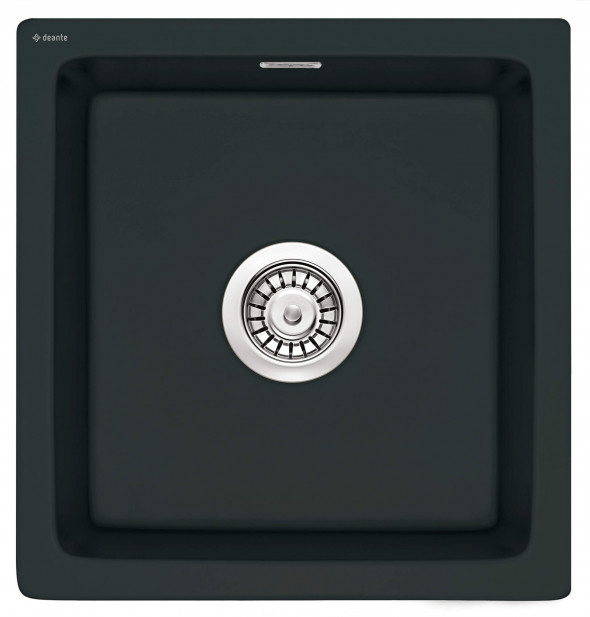 Zlewozmywak ceramiczny Deante Sabor nero mat 1 450x478x215cm ZCB_N103
