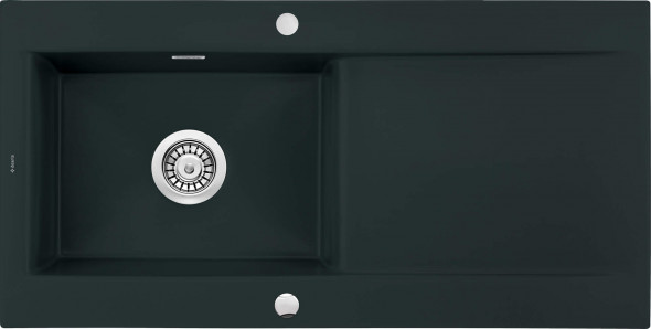 Zlewozmywak ceramiczny Deante Sabor nero mat 1 z ociekaczem 1015x510x210cm ZCB_N113