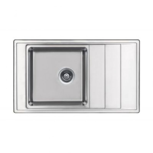 Zlewozmywak Deante Bolero stal szlachetna 1-komorowy z ociekaczem ZHB0113