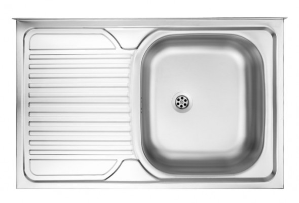 Zlewozmywak Deante Tango 1-komorowy z ociekaczem stal dekor ZM5311L