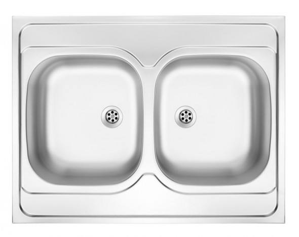 Zlewozmywak Deante Tango 2-komorowy bez ociekacza stal szlachetna ZM60200