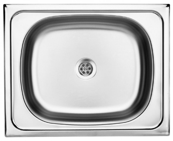 Zlewozmywak Deante Twist 1-komorowy bez ociekacza stal szlachetna ZEU010A