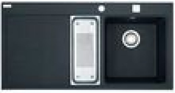 Zlewozmywak fragranitowy Franke Mythos MTG 651- 100 Prawy Onyx 1140158643