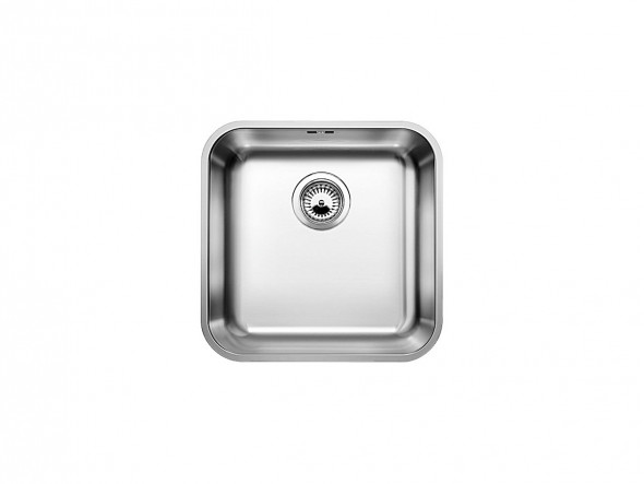 Zlewozmywak stalowy Blanco Supra 400-U 43x43cm Stal szczotkowana 518201