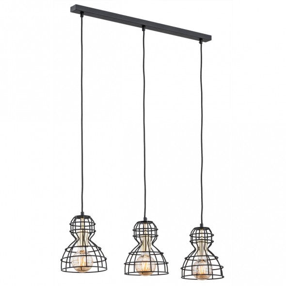 Argon 1419 Marco 3x15W Lampa wisząca czarna