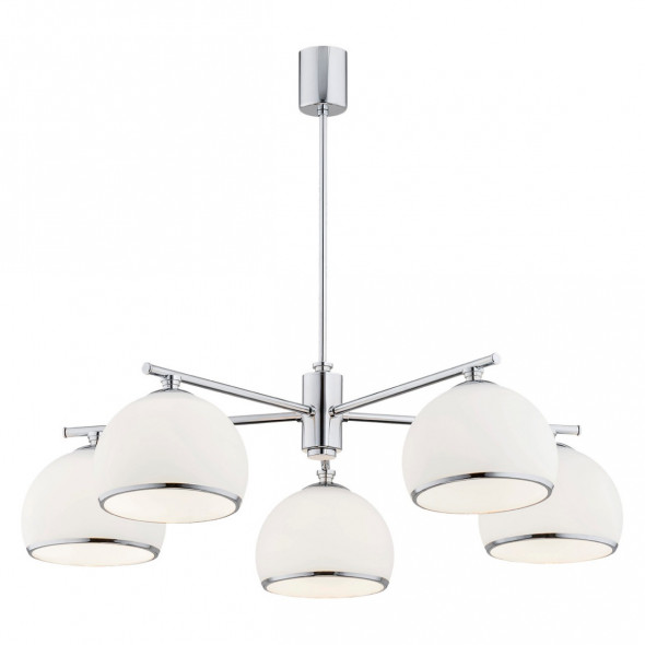 Argon 2087 Marbella 5x15W Lampa wisząca chrom/biały