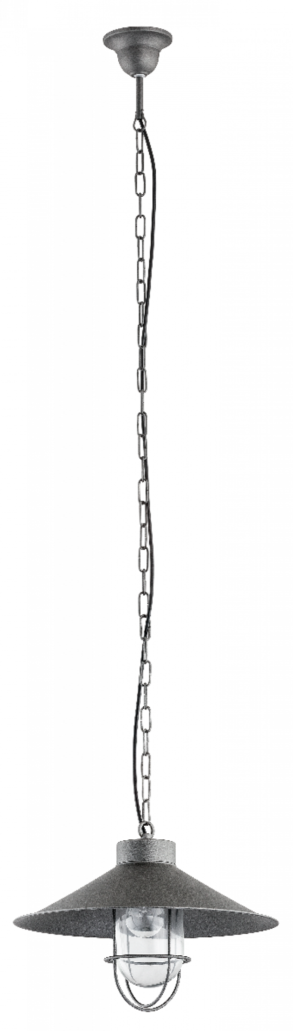 Argon 3729 Itaka 1x15W Lampa wisząca zewnętrzna antracyt