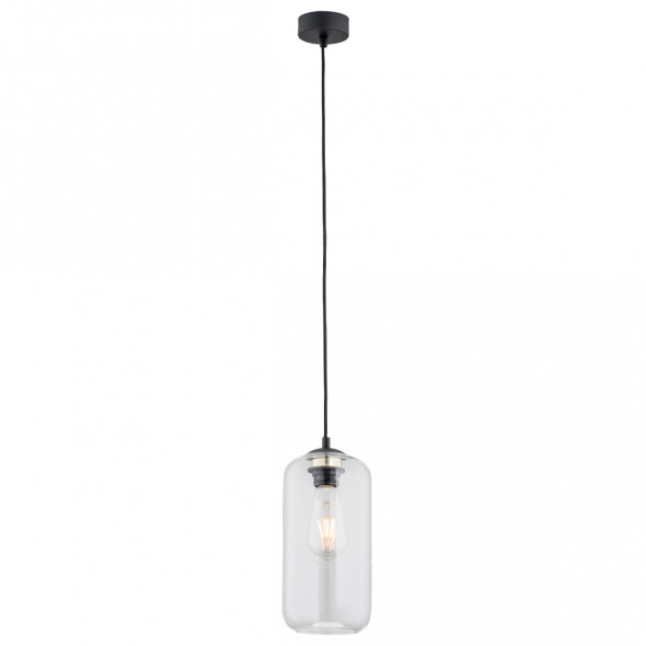 Argon 4039 Kalimera 1x15W Lampa wisząca przezroczysty/czarny