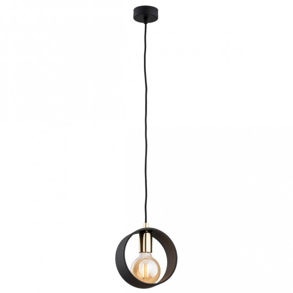 Argon 4067 Amadora 1x15W Lampa wisząca czarny/złoty