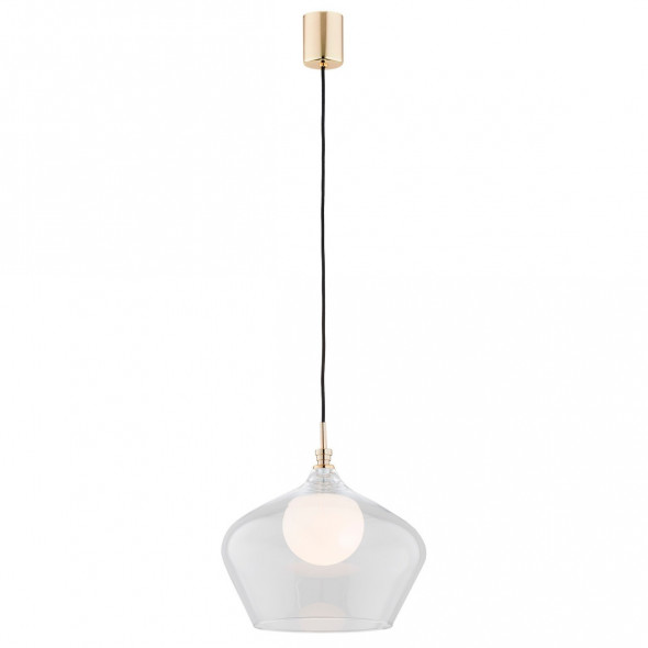 Argon 4268 Irun 1x7W Lampa wisząca transparentny/złoty