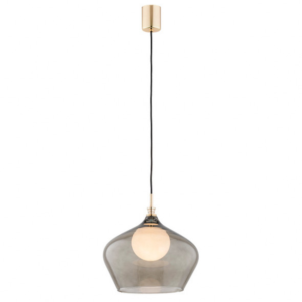 Argon 4269 Irun 1x7W Lampa wisząca grafitowy/złoty