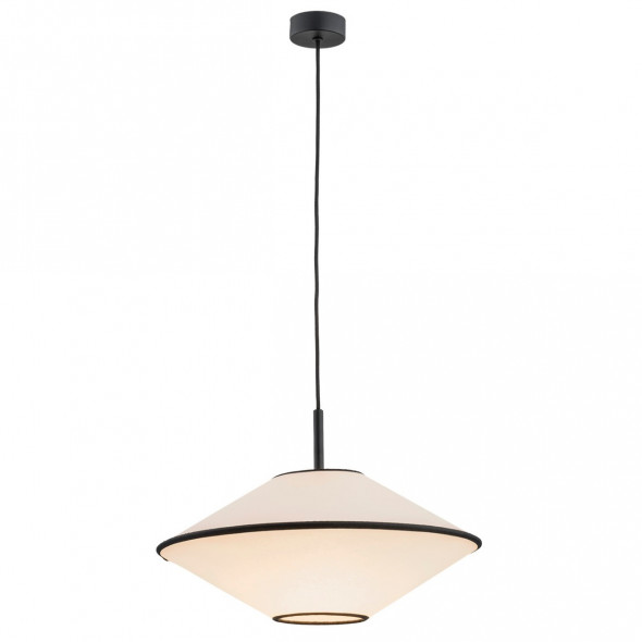 Argon 4282 Troy 1x15W Lampa wisząca czarny/beżowy