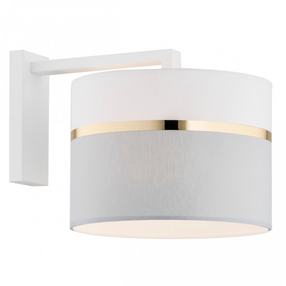 Argon 4293 Kaser 1x15W Kinkiet biały/szary/złoty