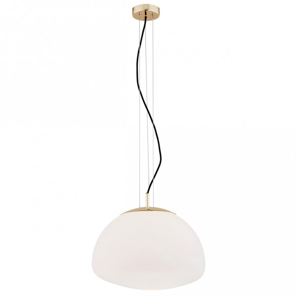 Argon 4317 Trini 1x15W Lampa wisząca biały/złoty