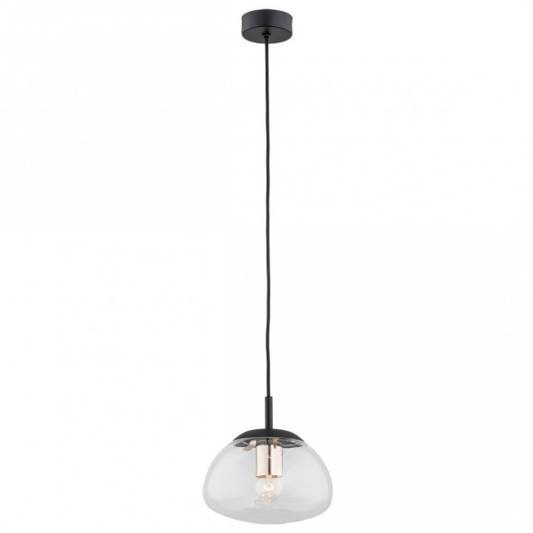 Argon 4331 Trini 1x15W Lampa wisząca czarny/złoty/transparentny