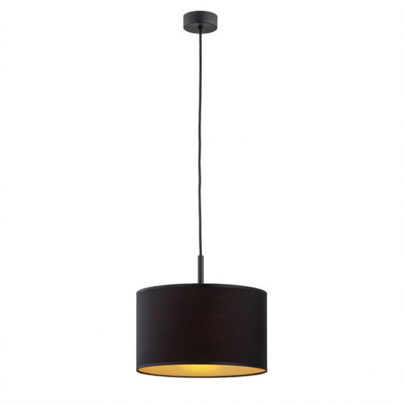 Argon 4341 Karin 1x15W Lampa wisząca czarny/złoty