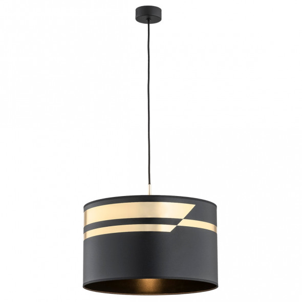 Argon 4345 Metis 1x15W Lampa wisząca czarny/złoty