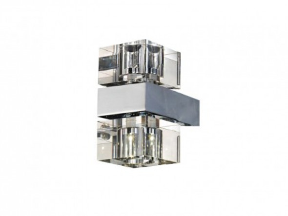 Azzardo Box 2 MB8515-2 Lampa oprawa ścienna Kinkiet 2x20W transparentny