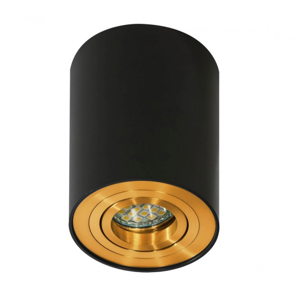 Azzardo Bross 1 AZ2955 Lampa oprawa sufitowa Tuba 1x50W złoty