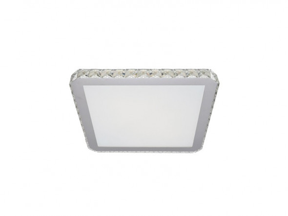 Azzardo Gallant 38 Square AZ1594 (1557-FM-CH) Plafon kwadrat Lampa sufitowa dekoracyjna 1x24W LED biały chrom