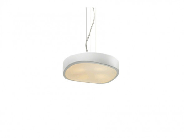 Azzardo Grasso White AZ0556 MD5727M-WH Lampa wisząca Zwis industrialny 4x60W biała