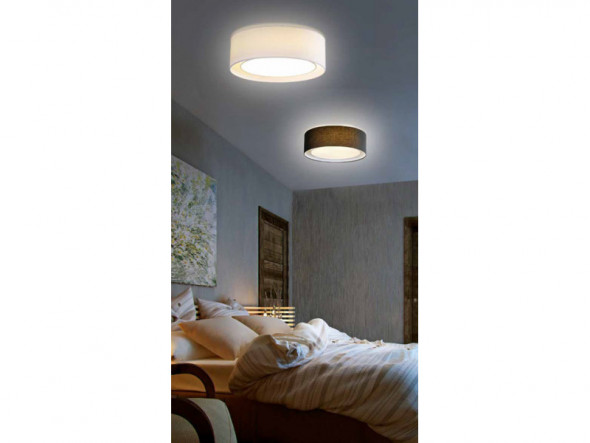 Azzardo Milo White AZ2318 MX2295-M-BZ-WH Lampa sufitowa Plafon z abażurem 3x60W biały