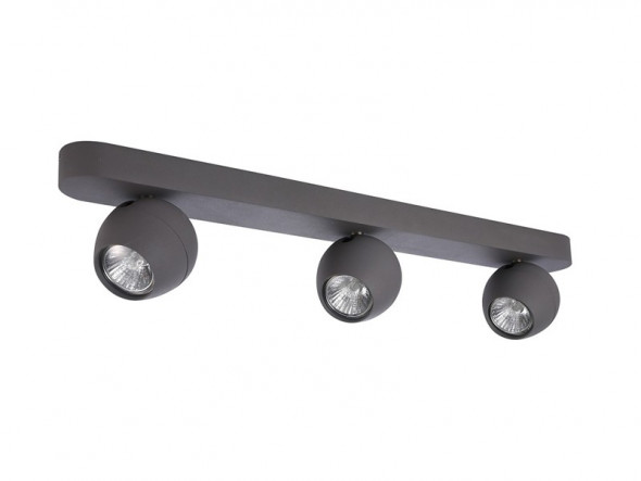 Azzardo Pera 3 AZ1251 FH5783A9-3-GR Lampa sufitowa Reflektor Listwa Spot 3x50W szara aluminium