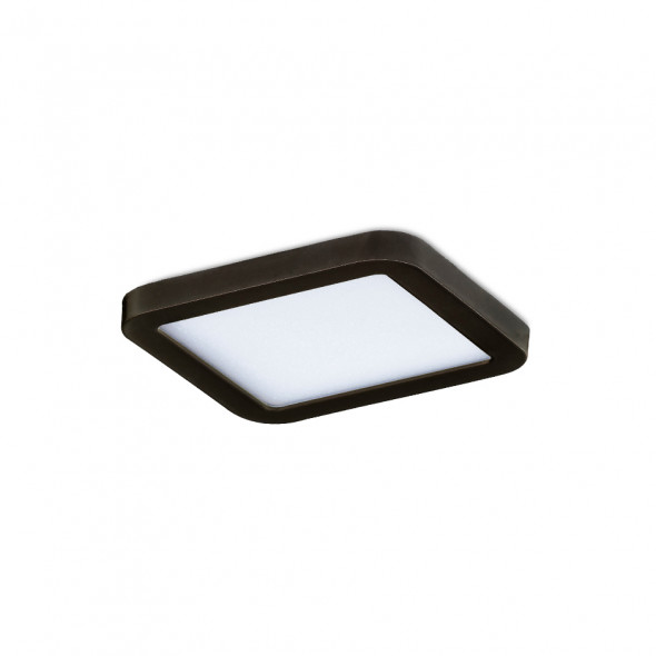Azzardo Slim SQ AZ2833 Oprawa wpuszczana do zabudowy łazienkowa 1x6W LED czarna biała