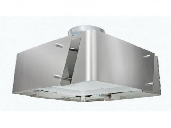 Azzardo Square 42 AZ0587 LC2421-S Lampa sufitowa Plafon industrialny 4x60W chrom