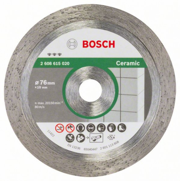 Bosch Tarcza tnąca diamentowa  76 mm; 1,9 mm ;10 mm