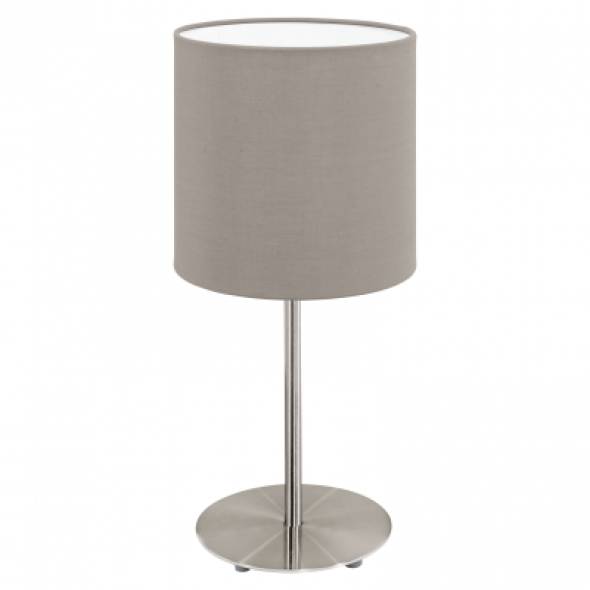 Eglo 31595 Pasteri 1x60W Lampa stołowa beżowa