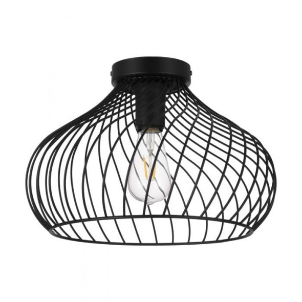 Eglo 32469 Staverton 1x60W Plafon czarny