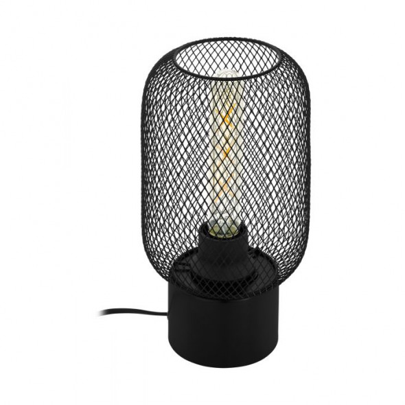 Eglo 43096 Wrington 1x60W Lampka stołowa czarna