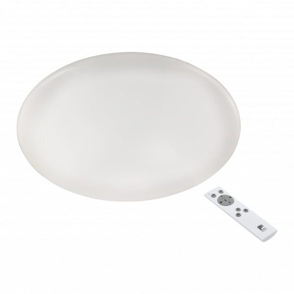 Eglo 97527 Giron 1x60W LED Plafon z pilotem biały