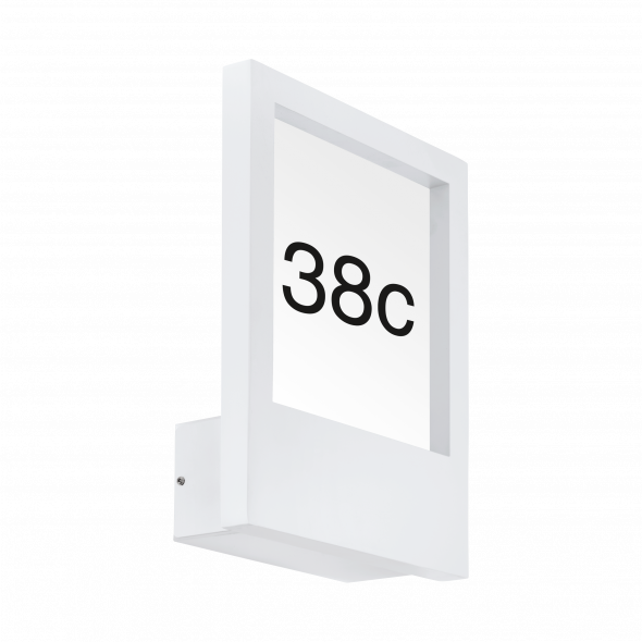 Eglo 98143 Monteros 1x28W Kinkiet zewnętrzny biały