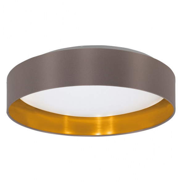 Eglo 99542 Maserlo 1x24W LED Plafon beżowy/złoty