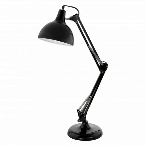 Eglo 94697 Borgillio 1x40W Lampka biurkowa czarna