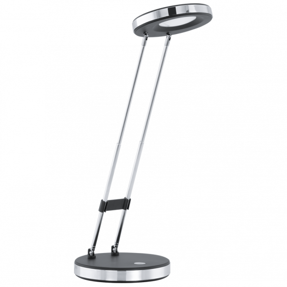 Eglo 93076 Gexo 1x3W LED Lampka biurkowa czarny/chrom
