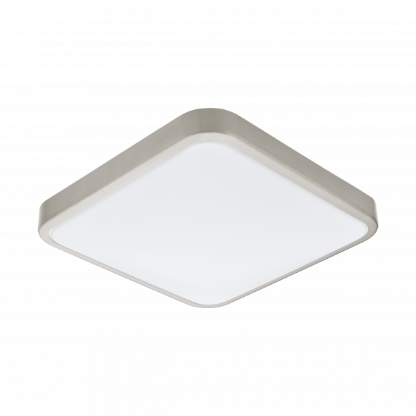 Eglo 96231 Manilva 1 1x16W LED Plafon łazienkowy biały/nikiel