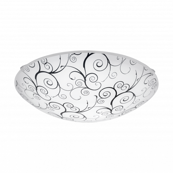 Eglo 96117 Margitta 1 1x11W LED Plafon biały/czarny