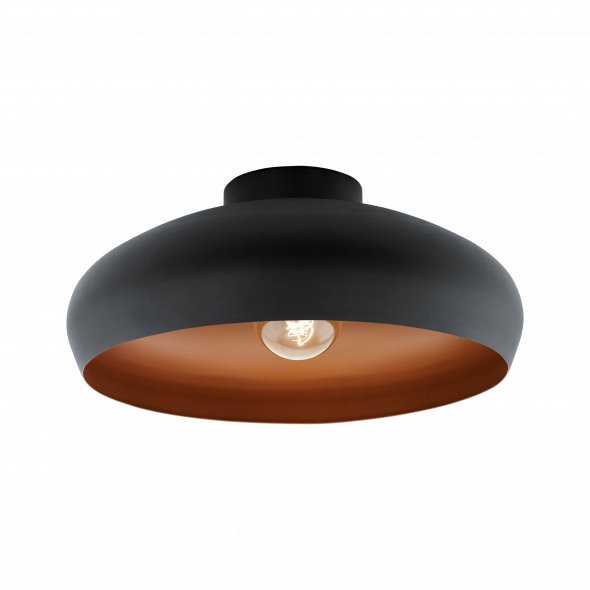 Eglo 94547 Mogano 1x60W Plafon czarny