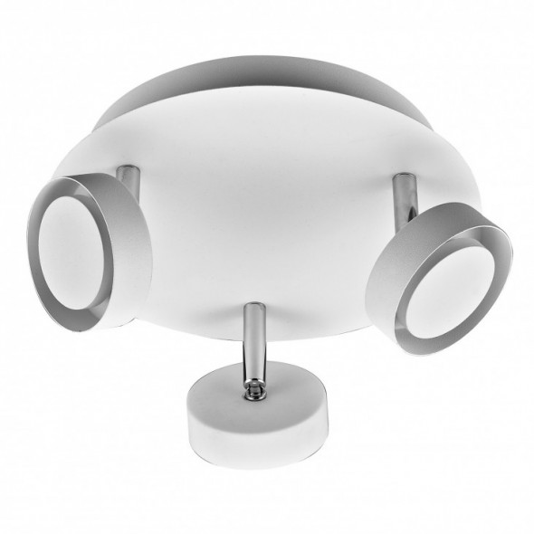 Italux Alexa HP-918BM-03-8989BM Lampa sufitowa Spot Plafon industrialny 3x5W LED biały