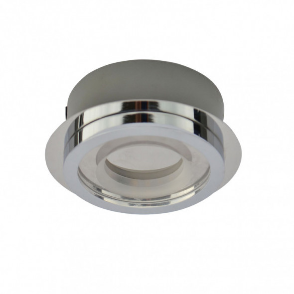 Italux Aurore MB14187-01 CH oprawa sufitowa wpust 1x5W LED chrom