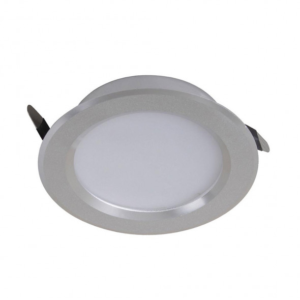Italux Bella FH-TH0040 AL Oprawa wpuszczana do zabudowy 10W LED srebrna mleczna