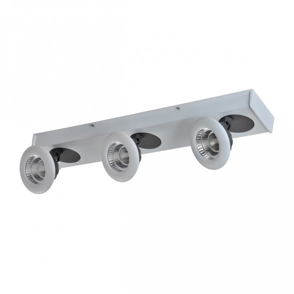Italux Catalina FH31783A13 Lampa oprawa sufitowa minimalistyczna Spot 3x7W LED szary