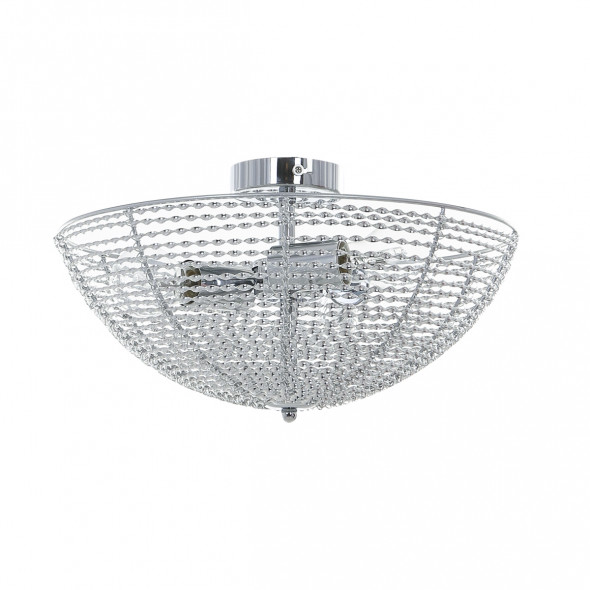 Italux Formo MX12068-3A Lampa sufitowa Plafon nowoczesny okrągły industrialny 3x60W chrom aluminium