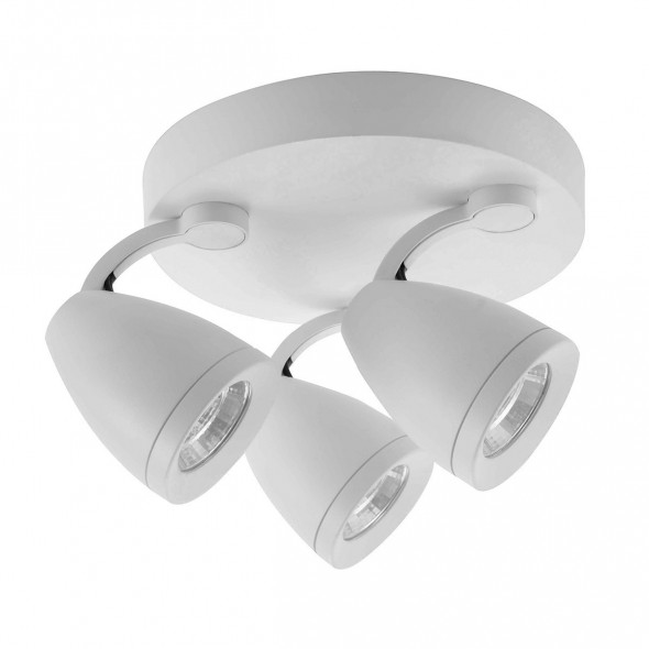 Italux Gabriela FH31813B4 Lampa oprawa sufitowa Spot 3x50W biały